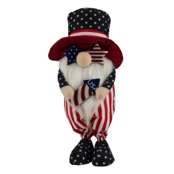 NORTHLIGHT 12.25" Patriotic Rocket 4Th Of July Americana Gnome
