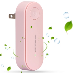 HLD Plug-In Negative Ion Air Purifier, Mini Portable Negative Ion Generator for Home, Bedrooms, Toilets, Living Room, Bathrooms, Closets, Pet Room