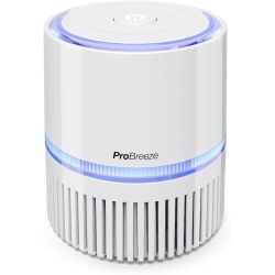 HLD Mini Air Purifier Hepa - Small Air Purifier With True Hepa Filter & Night Light - Desktop Air Purifiers for Bedroom, Room, Home Office