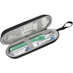 HLD Electric Toothbrush Hard Travel Case Compatible \w Oral-B Pro 1000 8000, Philips Sonicare 1100 5100 6100, Carrying Bag Carrier for Battery Power