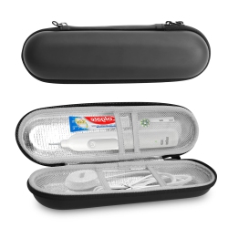 HLD Electric Toothbrush Travel Case for Oral-B/pro 1000 1500 5000 7000 6000 9600, Philips Sonicare 4100 6100 5100 6500 7500, Hard Eva Case Protective