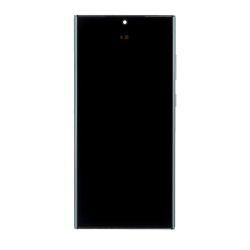 ESOURCE PARTS Replacement Oled Assembly With Frame Compatible for Samsung Galaxy S23 Ultra 5G (Us & International) (Service Pack) (Phantom Black)