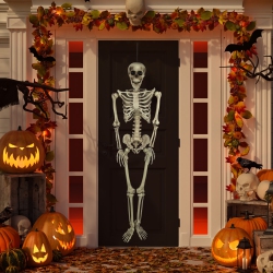 NORTHLIGHT Life Size Skeleton Halloween Hanging Decoration - 5'