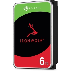 SEAGATE Ironwolf St6000Vn006 6 Tb Hard Drive - 3.5" Internal - SATA (SATA/600) - Server, Desktop PC, Workstation Device Supported - 5400Rpm