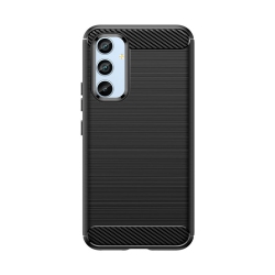PANDACO Brushed Metal Case for Samsung Galaxy A54 In Black