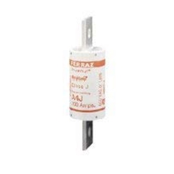 MERSEN A4J225 Fast Acting/class J Fuse, 600Vac/300Vdc, 200Ka Ac/100Ka Dc, 225 Ampere, 2-1/8" Diameter X 7-1/8" Length