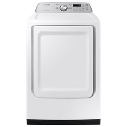 Samsung 7.4 Cu. Ft. Smart Electric Dryer (DVE47CG3500WAC) - White