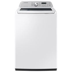 Samsung 5.3 Cu. Ft. Top Load Impeller Washer (WA46CG3505AWA4) - White