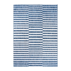 JONATHAN Y Sukie Modern Offset Stripe Indoor/outdoor Area Rug