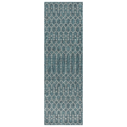 JONATHAN Y Ourika Moroccan Geometric Textured Weave Indoor/outdoor Runner Rug