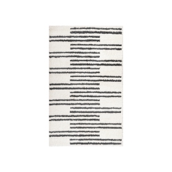 JONATHAN Y Petra Stripe Geometric Shag Area Rug