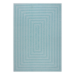 JONATHAN Y Chevron Modern Concentric Squares Indoor/outdoor Area Rug