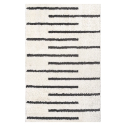 JONATHAN Y Alaro Berber Stripe Shag Area Rug
