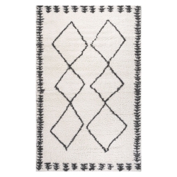JONATHAN Y Calvia Moroccan Diamond Shag Area Rug