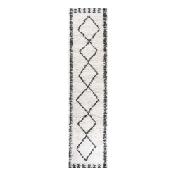 JONATHAN Y Calvia Moroccan Diamond Shag Area Rug