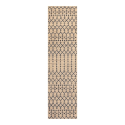 JONATHAN Y Ourika Moroccan Geometric Textured Weave Indoor/outdoor Runner Rug