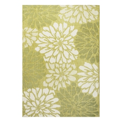 JONATHAN Y Zinnia Modern Floral Textured Weave Indoor/outdoor Area Rug