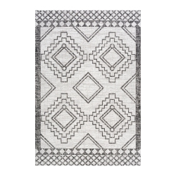 JONATHAN Y Marokko Diamond Tribal Medallion Indoor/outdoor Area Rug