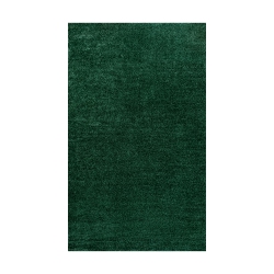JONATHAN Y Haze Solid Low Pile Area Rug Emerald