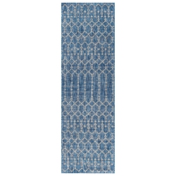 JONATHAN Y Ourika Moroccan Geometric Textured Weave Indoor/outdoor Runner Rug