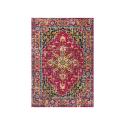 JONATHAN Y Brooklyn Geometric Medallion Area Rug