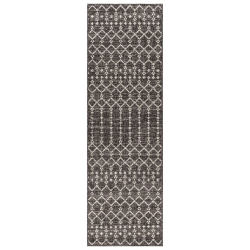 JONATHAN Y Ourika Moroccan Geometric Textured Weave Indoor/outdoor Runner Rug