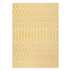 JONATHAN Y Ourika Moroccan Geometric Textured Weave Indoor/outdoor Area Rug