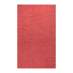 JONATHAN Y Haze Solid Low Pile Area Rug In Red