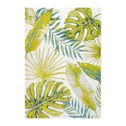 JONATHAN Y Monstera Tropical Leaves Area Rug