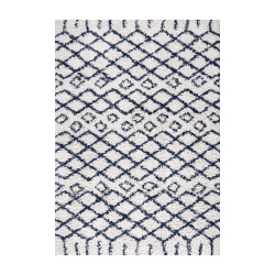 JONATHAN Y Algaida Moroccan Diamond Shag Area Rug