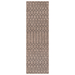 JONATHAN Y Ourika Moroccan Geometric Textured Weave Indoor/outdoor Runner Rug