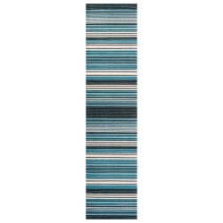 JONATHAN Y Duxbury Gradient Ticking Striped Area Rug