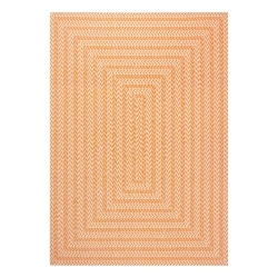 JONATHAN Y Chevron Modern Concentric Squares Indoor/outdoor Area Rug
