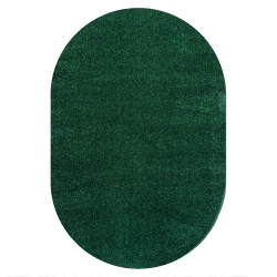 JONATHAN Y Haze Solid Low Pile Area Rug Emerald