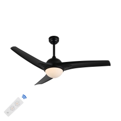 JONATHAN Y Sully Contemporary Industrial Iron/plastic Integrated Led Ceiling Fan