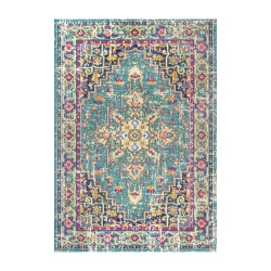 JONATHAN Y Brooklyn Geometric Medallion Area Rug