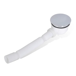 VIDAXL Fast Flow Waste Trap Drain & Flexible Hose for Enclosure Tray