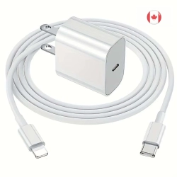 KEEGUARD Iphone Fast Charger 20W | Wall Block Type C Adapter Cube Compatible With Apple Iphone 14, 13, 12, 11 Pro Max, Xr, Xs, Ipad Cable Cord