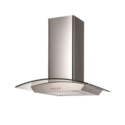 ANCONA 30" Glass Canopy Series 400 Cfm Convertible Wall Mount Range Hood