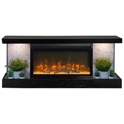 ActiveFlame Home Decor Series 48" Electric Fireplace - Black