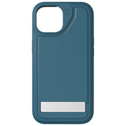 Étui Rigide Ajusté Everest Snap De Zagg Avec Magsafe Pour Iphone 15 - Bleu Marine