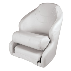 WISE 3315-784 Baja Series Bucket Seat With Bolster, Brite In White