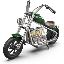 HYPER GOGO Challenger 12 Deluxe - Kid's Electric Motorbike With App Integration - Pine