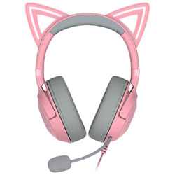 Razer Kraken Kitty V2 Edition Gaming Headset with Microphone - Quartz
