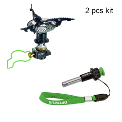 OPTIMUS Crux Kit Canister Fuel Stove + Sparky Igniter | Collapsible Gas Stove Camping
