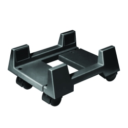 DAC ERGONOMICS Mp-63-Blk Mobile Cpu Tower Stand In Black