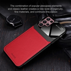TEDLIN Leather Glass Case Cover for Samsung S22Ultra, Slim Shell Pu Leather Shockproof Back Case With Polarized Lens Technology - Free Shippng