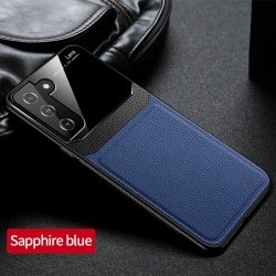 TEDLIN Leather Glass Case Cover for Samsung S22Plus, Slim Shell Pu Leather Shockproof Back Case With Polarized Lens Technology - Free Shippng