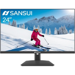 SANSUI Es-24X5A 24 Inch Ips Fhd 1080P 75Hz HDr10 Computer Monitor With HDMI, VGA, Dp Ports