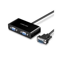 UGREEN VGA 1 In X 2 Out Splitter VGA Male to 2 VGA Female Monitor 3Ft (1 M) In Black